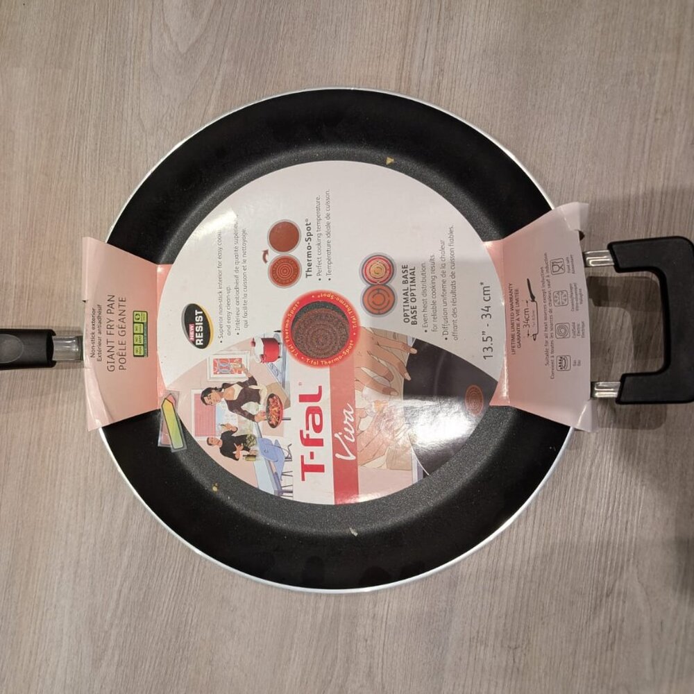 T-FAL Viva Giant Frying Pan 13.5" (Non-stick) -- BRAND NEW